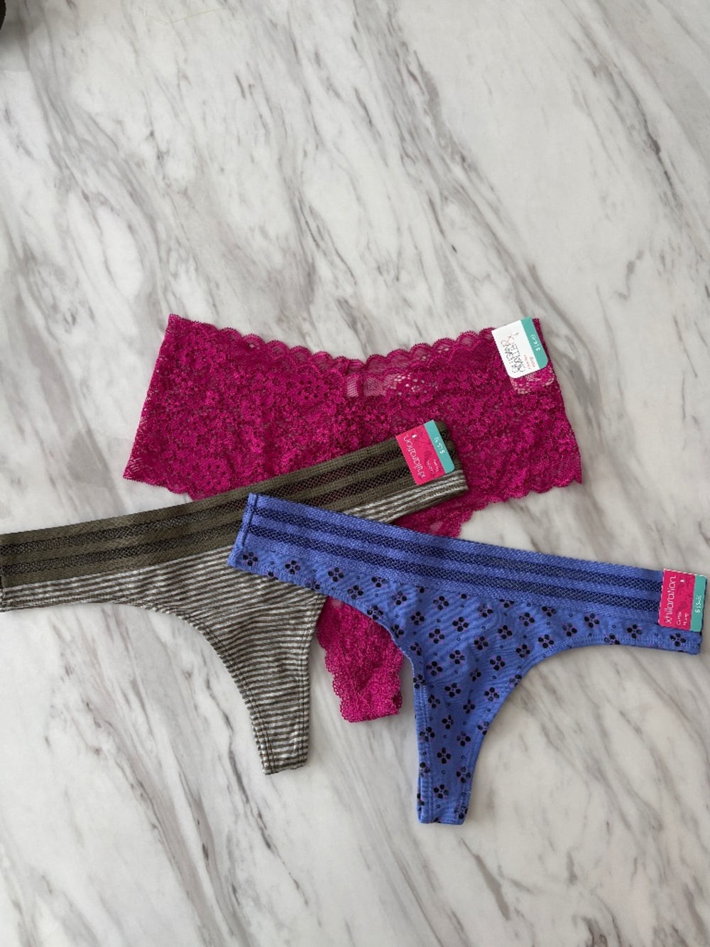 3 Brand new small thongs